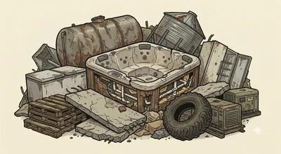 Hot Tub & Large Item Removal
